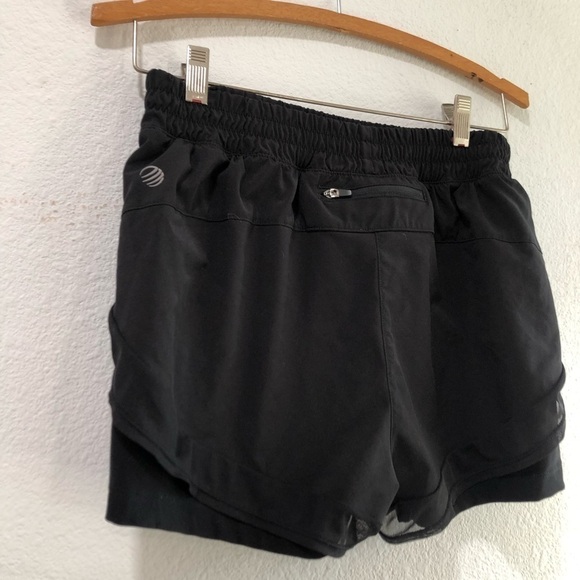 MPG size M black 2 layer running shorts - Picture 16 of 16